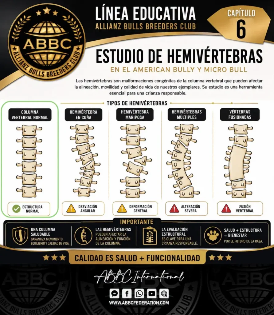 La importancia de la columna vertebral y el estudio de hemivértebras